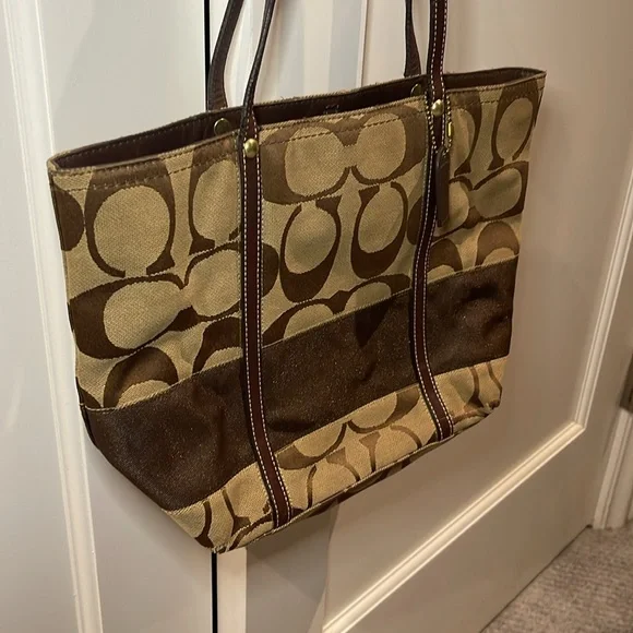 Coach Logo Handbag - Picture 2 of 8